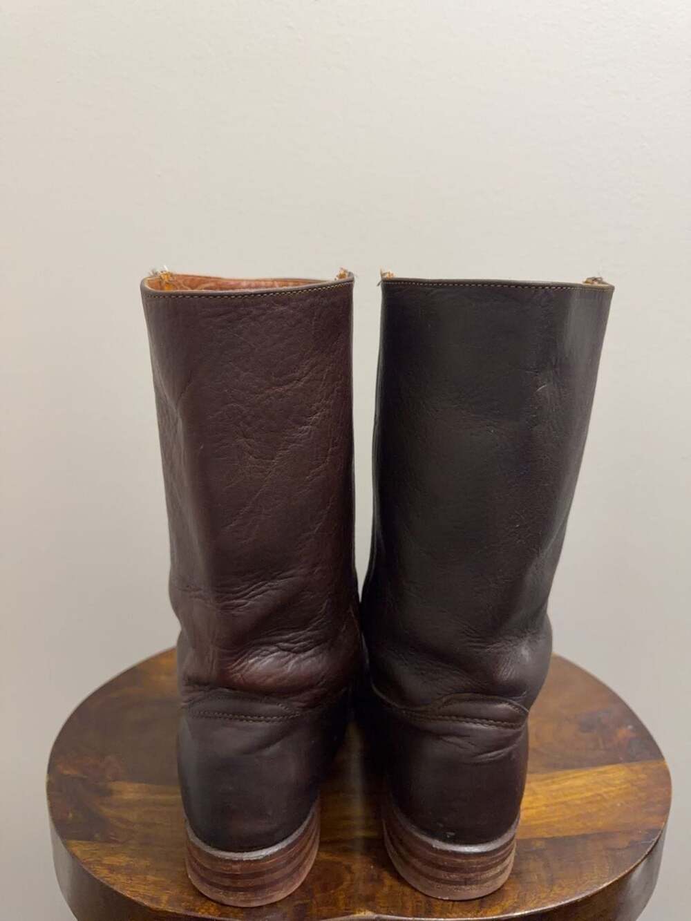 Frye Gaucho Campus Leather Boots - Picture 3 of 7